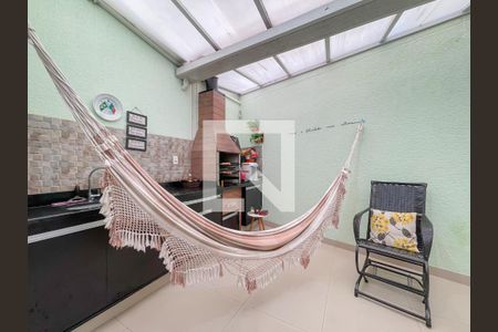 Área gourmet de casa de condomínio à venda com 3 quartos, 135m² em Jaguaribe, Osasco