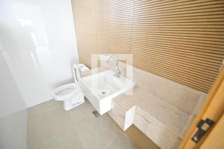 Lavabo de casa de condomínio para alugar com 3 quartos, 153m² em Vila Rosa, Goiânia