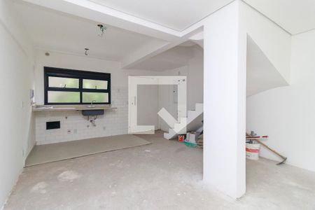 Sala de casa de condomínio à venda com 3 quartos, 107m² em Brooklin Novo, São Paulo