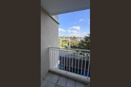 Varanda de apartamento à venda com 2 quartos, 5m² em Jardim Ipaussurama, Campinas