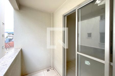 Varanda da Sala de apartamento à venda com 2 quartos, 54m² em João Pinheiro, Belo Horizonte
