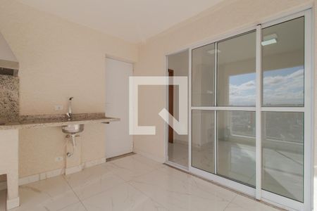 Varanda gourmet de apartamento para alugar com 3 quartos, 132m² em Vila Guarani, Mauá