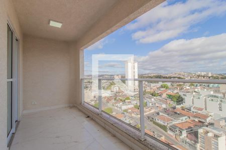 Varanda gourmet de apartamento para alugar com 3 quartos, 132m² em Vila Guarani, Mauá