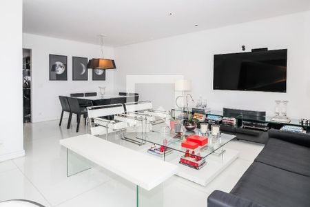 Sala de apartamento para alugar com 3 quartos, 206m² em Vila Romana, São Paulo