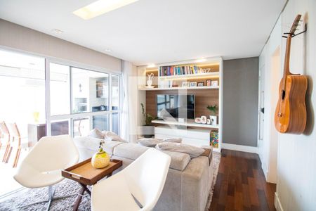 Sala de apartamento à venda com 3 quartos, 117m² em Várzea de Baixo, São Paulo