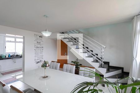 Sala de apartamento à venda com 3 quartos, 167m² em Sinimbu, Belo Horizonte