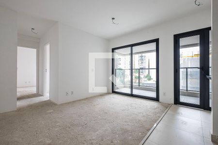 Sala/Cozinha de apartamento para alugar com 2 quartos, 59m² em Jardins, São Paulo