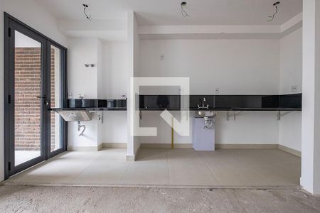 Sala/Cozinha de apartamento para alugar com 2 quartos, 59m² em Jardins, São Paulo