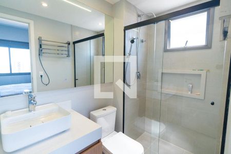 Banheiro da Suíte de apartamento para alugar com 2 quartos, 94m² em Vila Guarani, São Paulo