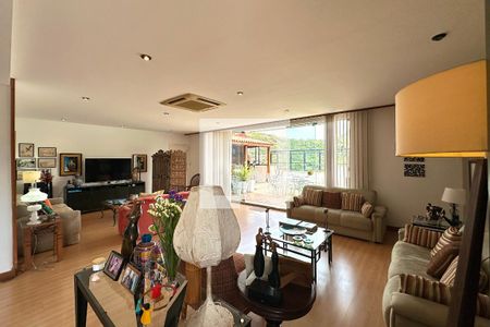 Sala de apartamento à venda com 4 quartos, 300m² em Laranjeiras, Rio de Janeiro