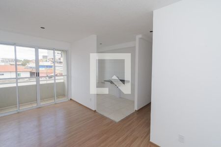 Sala de apartamento para alugar com 2 quartos, 52m² em Novo Riacho, Contagem