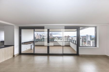 Sala 1 de apartamento à venda com 4 quartos, 239m² em Vale do Sereno, Nova Lima