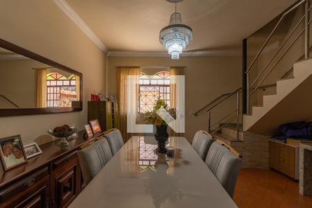 Sala de Jantar de casa à venda com 4 quartos, 180m² em Itapoã, Belo Horizonte