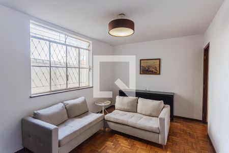 Sala 2 de apartamento para alugar com 3 quartos, 110m² em Santo Antônio, Belo Horizonte