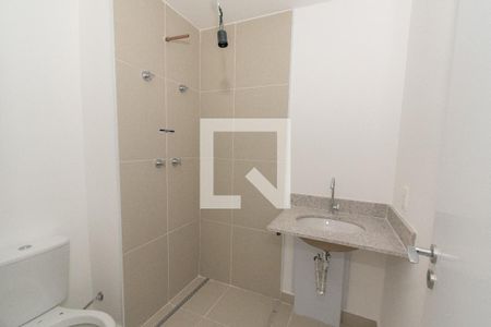 Banheiro Social de kitnet/studio à venda com 1 quarto, 28m² em Sacomã, São Paulo