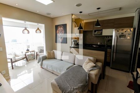 Sala de apartamento à venda com 2 quartos, 63m² em Fazenda Morumbi, São Paulo