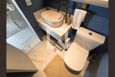 Lavabo de apartamento à venda com 3 quartos, 123m² em Jardim Aurelia, São Paulo