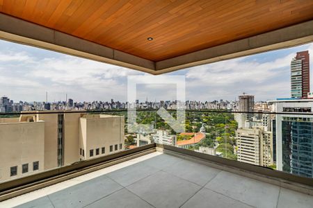 Varanda de apartamento à venda com 3 quartos, 134m² em Itaim Bibi, São Paulo