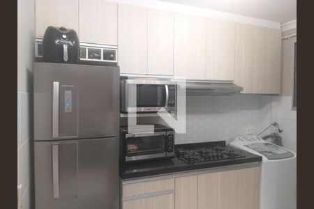 Cozinha de apartamento à venda com 2 quartos, 48m² em Santa Maria, Contagem