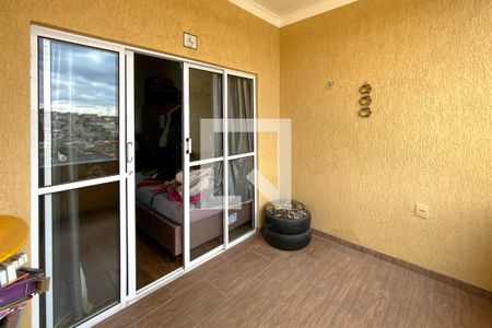 Varanda da Suite 1 de casa à venda com 4 quartos, 420m² em São Geraldo, Belo Horizonte