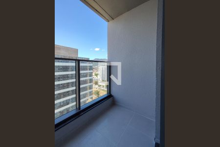 Varanda da Sala de apartamento à venda com 3 quartos, 63m² em Santo Cristo, Rio de Janeiro