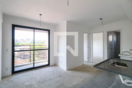 Sala/Cozinha de apartamento à venda com 2 quartos, 36m² em Vila Sonia, São Paulo