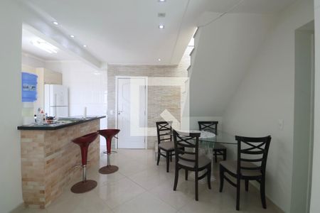 Sala de apartamento para alugar com 3 quartos, 185m² em Jardim Tres Marias, Guarujá