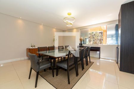 Sala de Jantar de casa de condomínio à venda com 5 quartos, 492m² em Jardim Petropolis, Nova Lima
