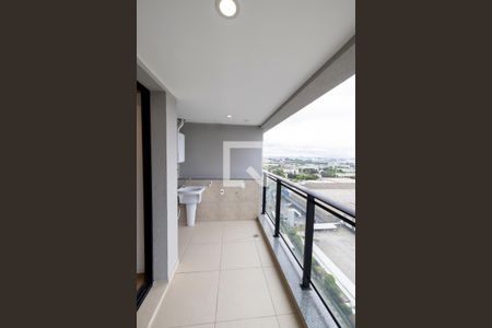Varanda da Sala de apartamento para alugar com 3 quartos, 76m² em Tamboré, Barueri