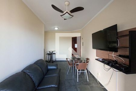 Sala de apartamento para alugar com 2 quartos, 65m² em Vila Caiçara, Praia Grande