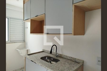 Cozinha e Área de Serviço de kitnet/studio à venda com 1 quarto, 30m² em Vila Carrão, São Paulo