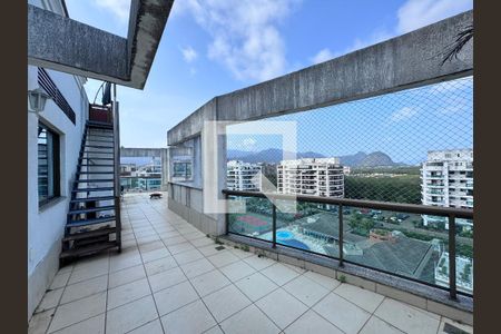 Varanda de apartamento à venda com 3 quartos, 240m² em Recreio dos Bandeirantes, Rio de Janeiro