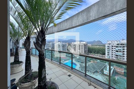 Varanda de apartamento à venda com 3 quartos, 240m² em Recreio dos Bandeirantes, Rio de Janeiro