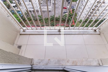 Varanda da Sala de apartamento para alugar com 2 quartos, 52m² em Del Castilho, Rio de Janeiro