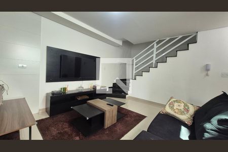 Sala de apartamento à venda com 2 quartos, 103m² em Vila Santa Teresa, Santo André
