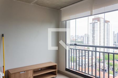 Varanda de kitnet/studio para alugar com 1 quarto, 33m² em Bom Retiro, São Paulo