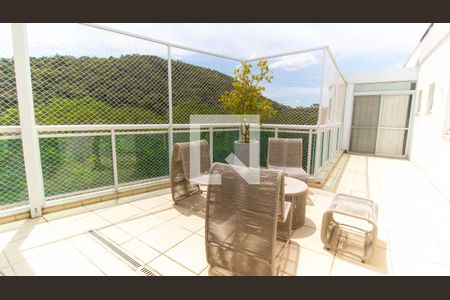 Varanda Gourmet de apartamento à venda com 3 quartos, 230m² em Camboinhas, Niterói