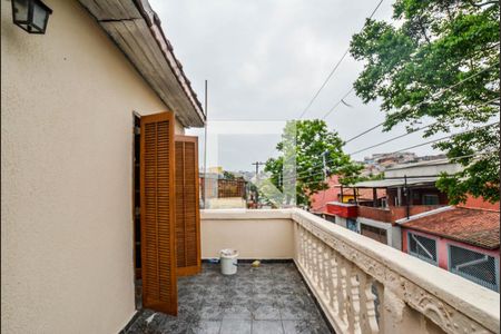 Varanda Quarto 1 de casa à venda com 3 quartos, 80m² em Vila Mazzei, Santo André