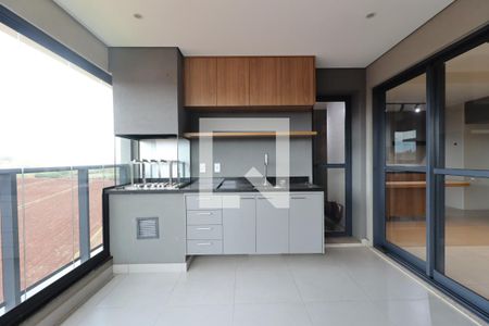 Varanda gourmet de apartamento para alugar com 3 quartos, 126m² em Bonfim Paulista, Ribeirão Preto