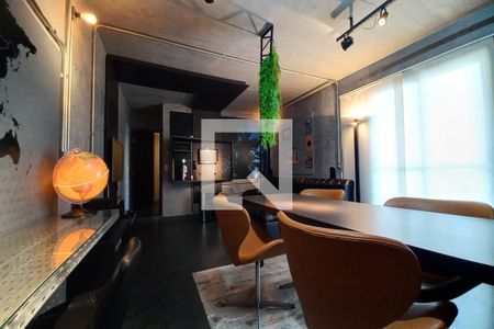 Sala de Jantar de apartamento à venda com 1 quarto, 52m² em Jardim Santa Eudoxia, Campinas