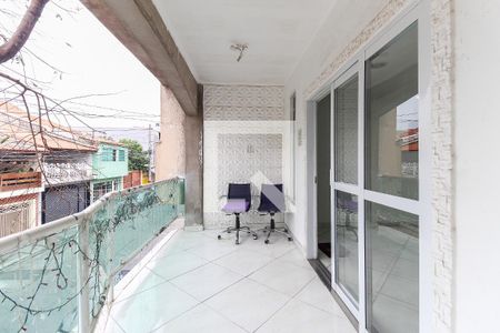 Varanda da Sala de casa para alugar com 3 quartos, 105m² em Parque Savoy City, São Paulo