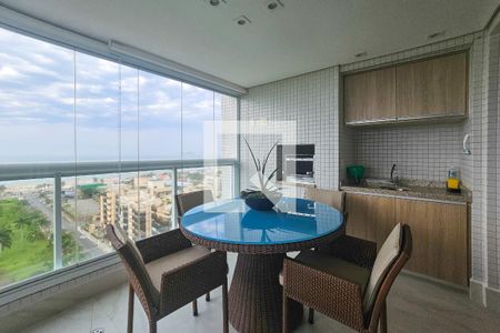 Sacada de apartamento para alugar com 4 quartos, 143m² em Jardim das Conchas, Guarujá