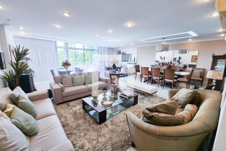 Sala de apartamento para alugar com 4 quartos, 270m² em Flamengo, Rio de Janeiro