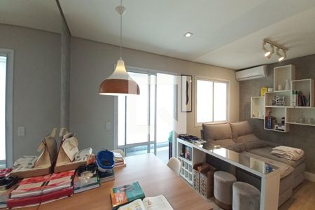 Sala de apartamento à venda com 2 quartos, 64m² em Jardim Aurelia, Campinas