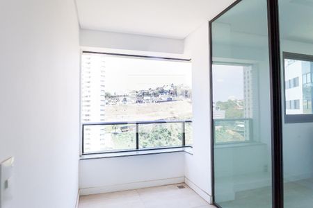 Varanda da Sala de apartamento à venda com 2 quartos, 82m² em Vila das Flores, Nova Lima