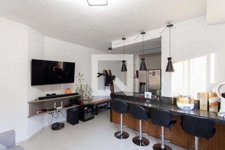 Sala de apartamento à venda com 2 quartos, 51m² em Paquetá, Belo Horizonte