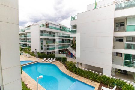 Vista da Sala de apartamento à venda com 2 quartos, 75m² em Itaipu, Niterói