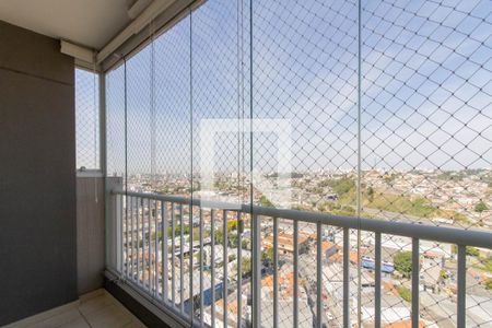 Varanda de apartamento à venda com 2 quartos, 55m² em Vila Galvão, Guarulhos