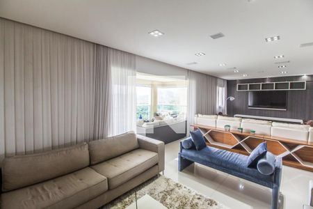 Sala de apartamento para alugar com 3 quartos, 202m² em Alphaville Empresarial, Santana de Parnaíba