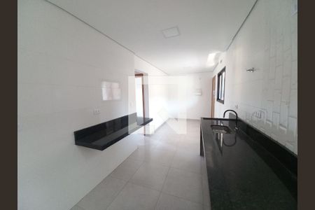 Sala/Cozinha de apartamento para alugar com 2 quartos, 49m² em Vila Voturuá, São Vicente